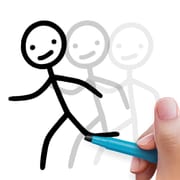 Stickman: draw animation maker Icon